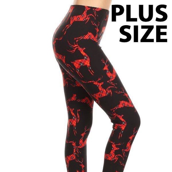 Reindeer leggings - Picture 1 of 2